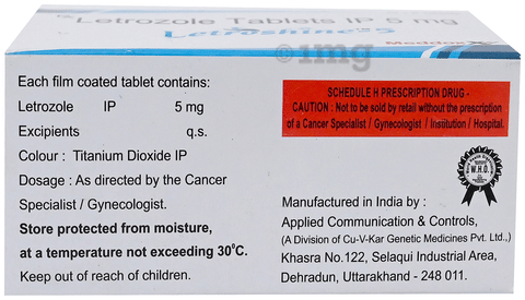 Letroshine 5 Tablet image Letroshine 5 Tablet image