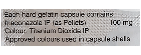 Mycoclear 100 Capsule image Mycoclear 100 Capsule image