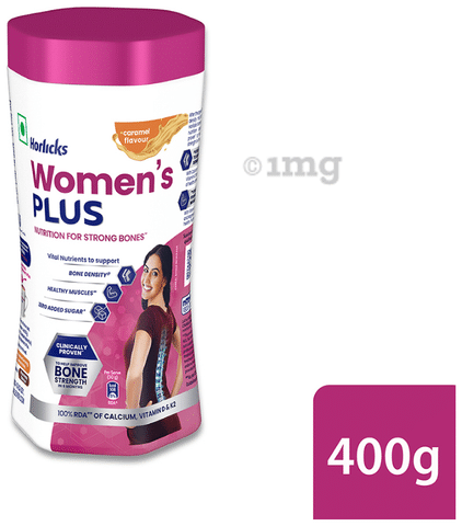Buy Horlicks Womens Plus Cereal Based Beverage Chocolate Flavour Powder  Refill 400 g Online