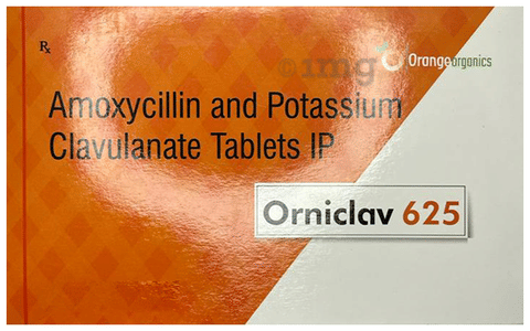 Orniclav 625 Tablet image Orniclav 625 Tablet image