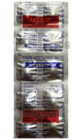 Doxedep 25mg Tablet image Doxedep 25mg Tablet image