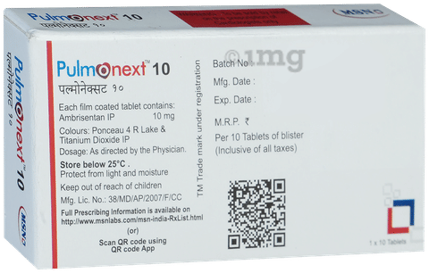 Pulmonext 10 Tablet image