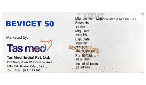 Bevicet 50mg Tablet image