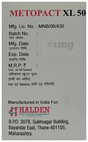 Metopact XL 50 Tablet