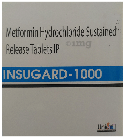 Insugard 1000 Tablet SR image