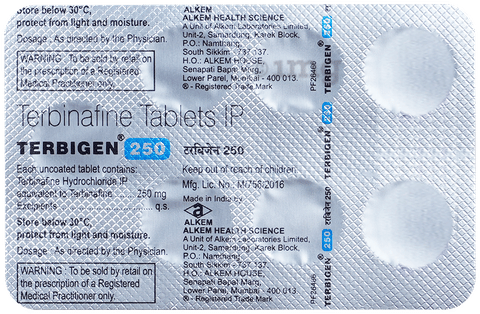 Terbigen 250 Tablet image