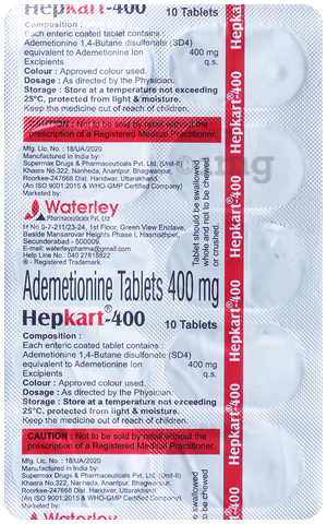 Hepkart 400 Tablet image Hepkart 400 Tablet image