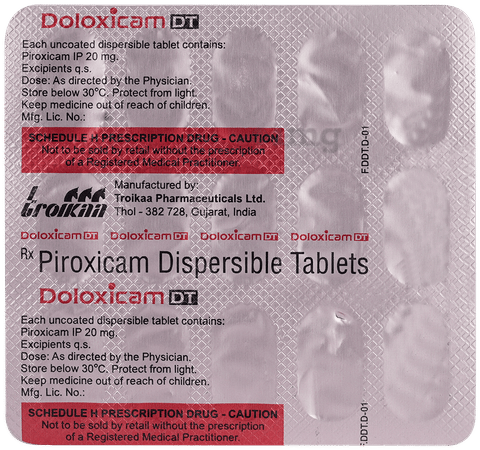 Doloxicam Tablet image