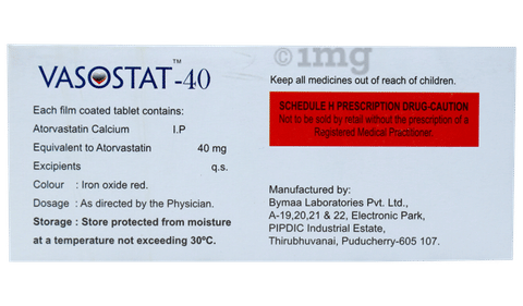 Vasostat 40 Tablet image
