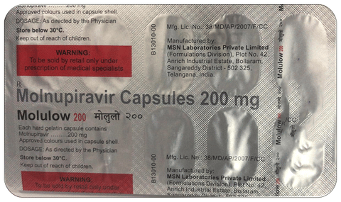 Molulow 200mg Capsule image