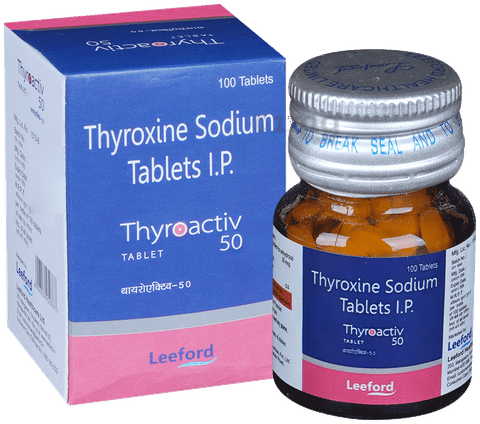 Thyroactiv 50 Tablet image Thyroactiv 50 Tablet image