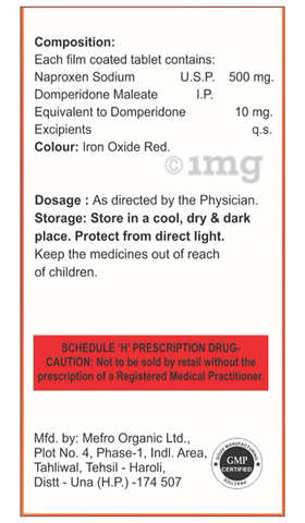 Naprelax-D Tablet image