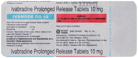 Ivanode OD 10mg Tablet image