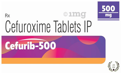 Cefurib 500 Tablet image