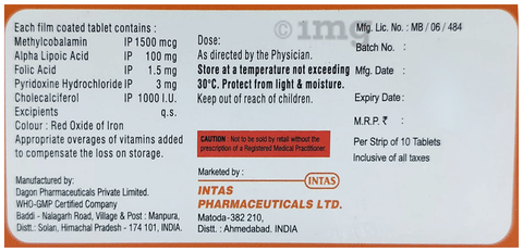 Mecofol Plus D3 Tablet image