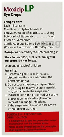 Moxicip LP Eye Drop