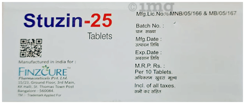 Stuzin 25 Tablet image Stuzin 25 Tablet image