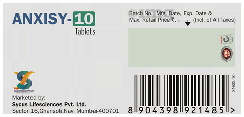 Anxisy 10 Tablet
