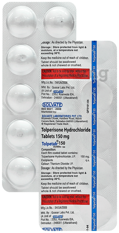 Tolpetab 150mg Tablet image