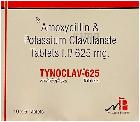 Tynoclav 625 Tablet image Tynoclav 625 Tablet image
