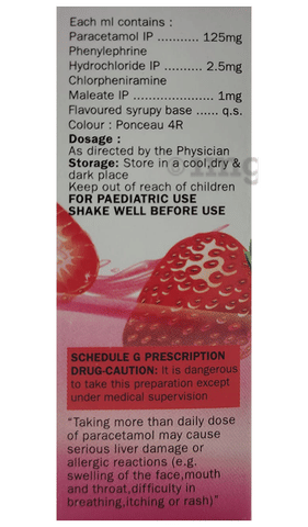 Nottycold P Oral Drops Strawberry image
