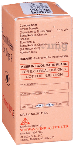 Timanol 0.5% Eye Drop image Timanol 0.5% Eye Drop image