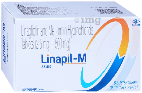 Linapil-M 2.5/500 Tablet image