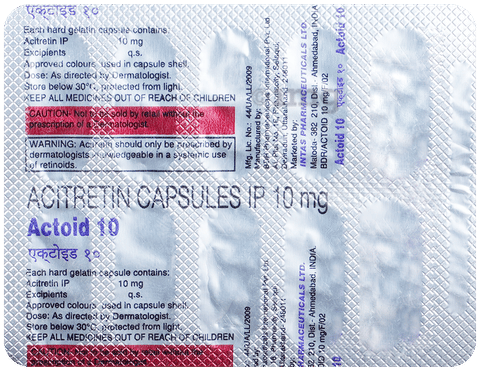 Actoid 10 Capsule image