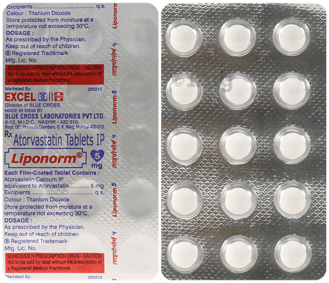 Liponorm 5mg Tablet