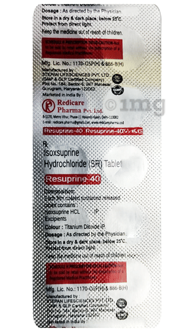 Resuprine 40 Tablet SR image Resuprine 40 Tablet SR image