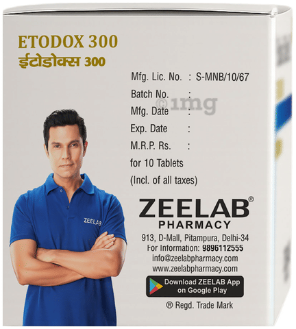 Etodox 300 Tablet image Etodox 300 Tablet image