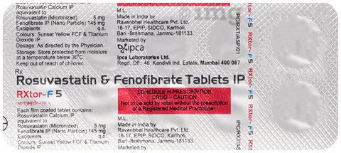 Rxtor-F 5 Tablet image