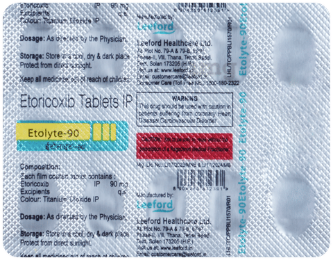 Etolyte 90 Tablet image Etolyte 90 Tablet image