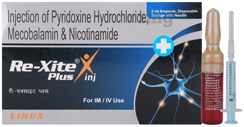 Rexite Plus 500mcg/50mg/50mg Injection image