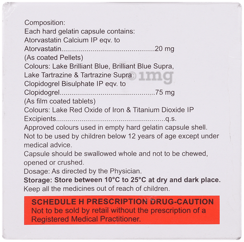Atorsave CV 20 Capsule image