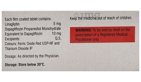 Linabite D 10mg/5mg Tablet image Linabite D 10mg/5mg Tablet image