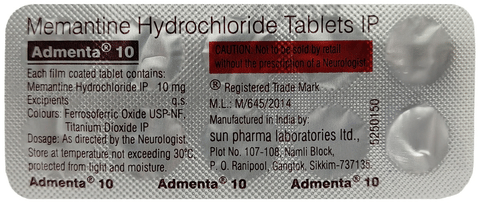 Admenta 10 Tablet image