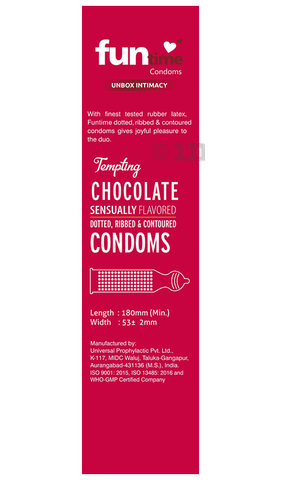 Funtime Dotted, Ribbed & Contoured Hazelnut Flavored Condom, Count 10, Condom Price in India - Buy Funtime Dotted, Ribbed & Contoured Hazelnut  Flavored Condom, Count 10