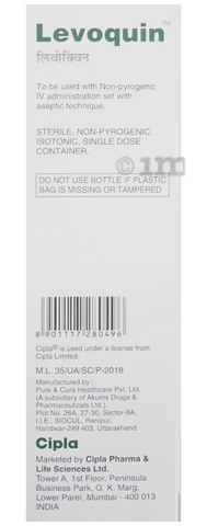 Levoquin Infusion image