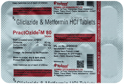 Practozide M 80mg/500mg Tablet image Practozide M 80mg/500mg Tablet image
