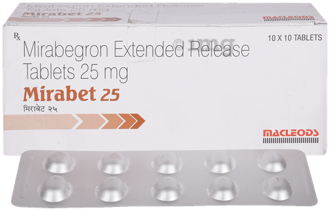 Mirabet 25 Tablet ER image Mirabet 25 Tablet ER image