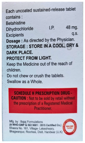 Oqvert 48 Tablet SR