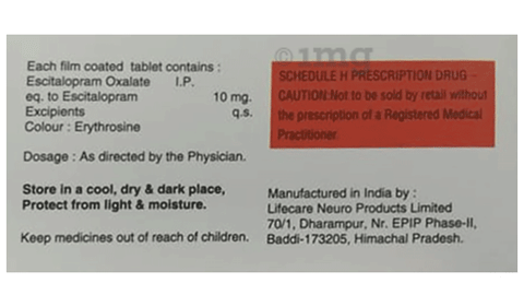 Acitapram 10 Tablet image Acitapram 10 Tablet image