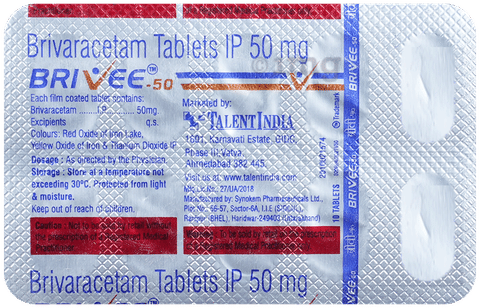 Brivee 50mg Tablet image