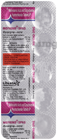 Mefkind-Spas Tablet image