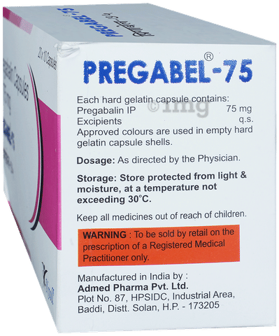Pregabel 75 Capsule image