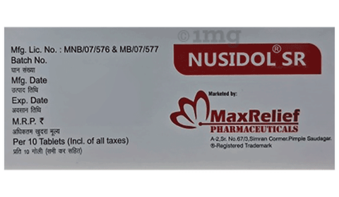 Nusidol SR Tablet image