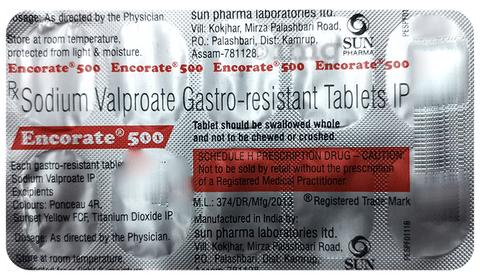 Encorate 500 Tablet image Encorate 500 Tablet image