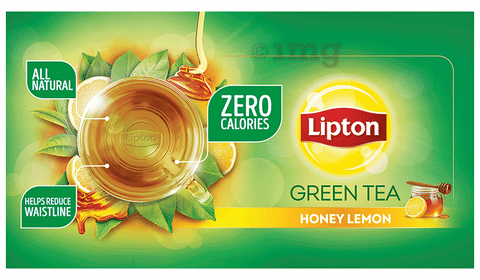 Lipton Green Tea Bag Each) Honey Lemon: Buy box of
