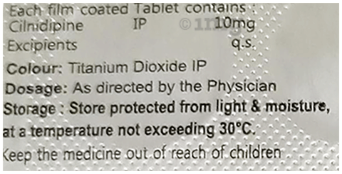 Cilovas 10mg Tablet image Cilovas 10mg Tablet image